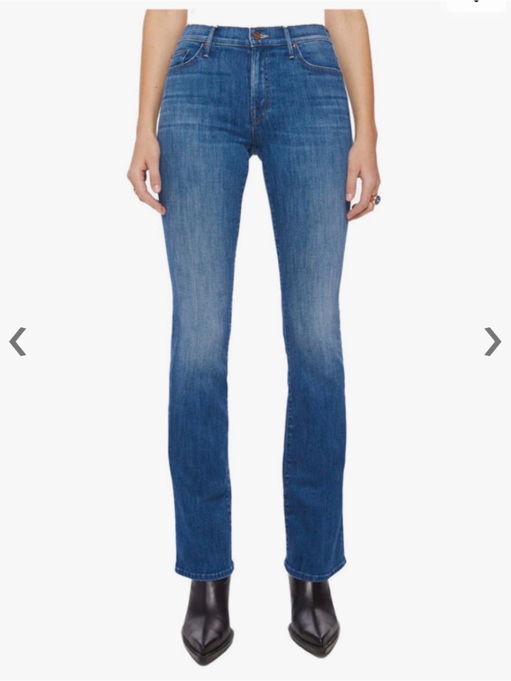 NWOT Mother The Insider Heel Jean (One Trick Pony)